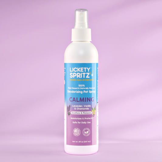 Lavender, Vanilla & Chamomile — Calming Pet Deodorizing Spray 8 Ounces