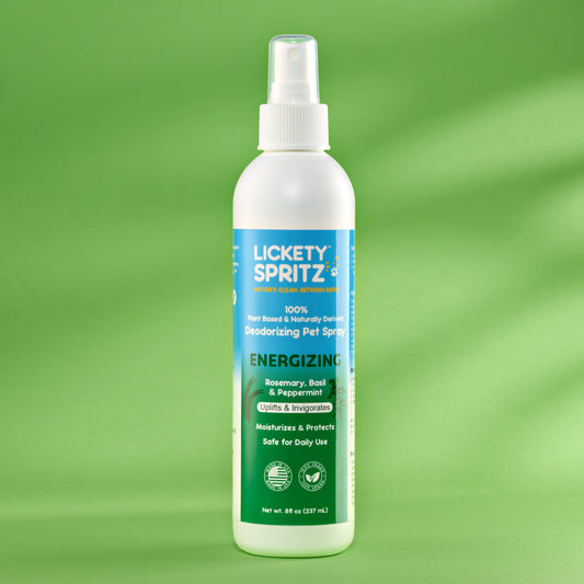 Rosemary, Basil & Peppermint — Energizing Pet Deodorizing Spray 8 Ounces