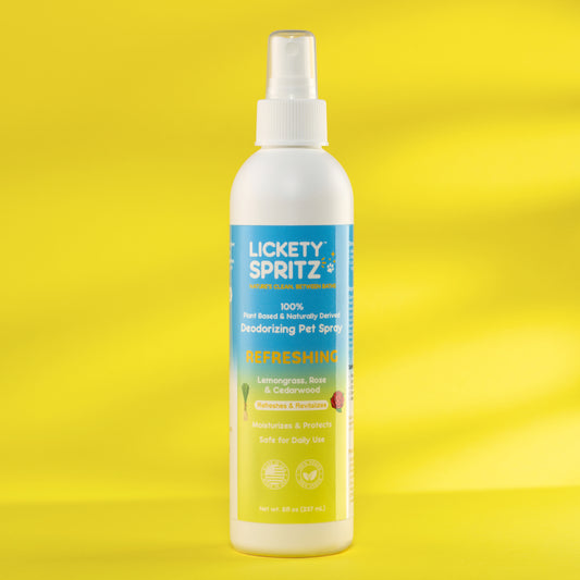 Lemongrass, Rose & Cedarwood — Refreshing Pet Deodorizing Spray 8 Ounces