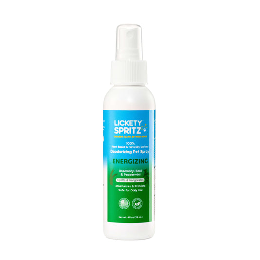 Rosemary, Basil & Peppermint — Energizing Pet Deodorizing Spray 4 Ounces